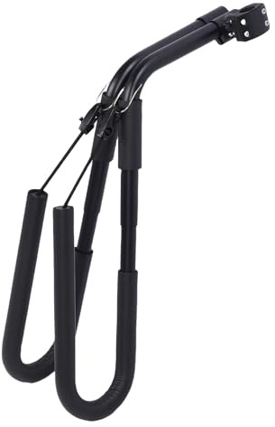 Hamwesh Surfbrädeställ för Cykel, Justerbar Anti-slip Surfbrädehållare, Surfbrädefäste med Skumstoppning för Surfbrädor 8 Fot eller Kortare Paddleboards Bodyboards