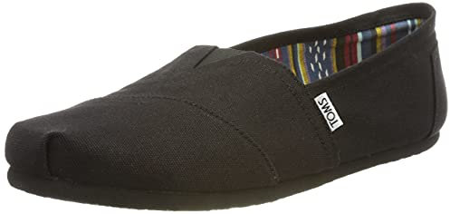 TOMS Men's Alpargata Espadrilles, Black (Black on Black Canvas), 10 UK 44 EU