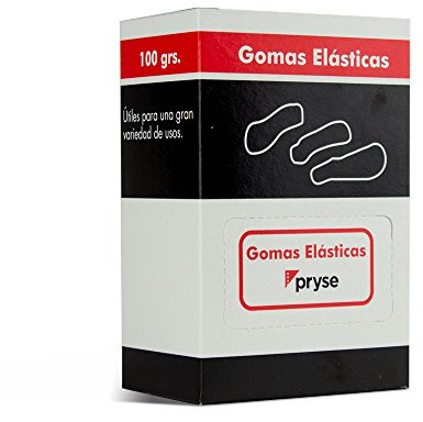 Pryse 1620008 - Gomas elásticas, caja de 100 g, Nº8