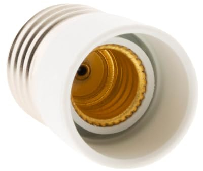 Adaptateur de douille fiche mâle E27 vers fiche femelle E14 - Zenitech