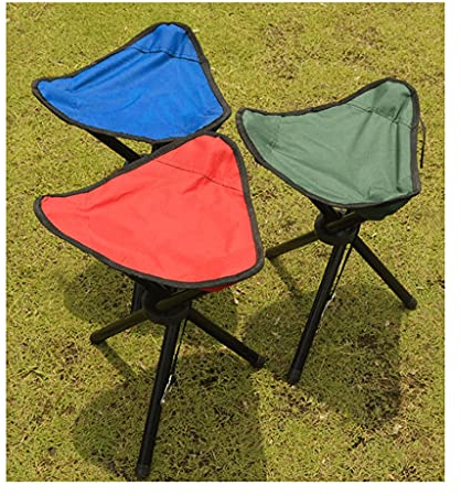 XANAYXWJ Kompakter Faltbarer Dreibeinhocker: Perfekt für Outdoor-Abenteuer