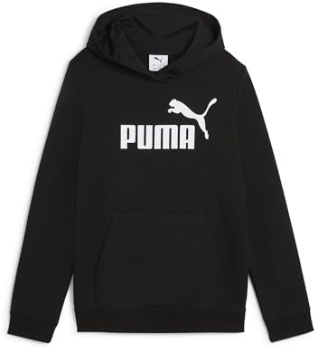 PUMA Mädchen ESS No. 1 Logo Hoodie TR G Kapuzenpullis, PUMA Black, 140