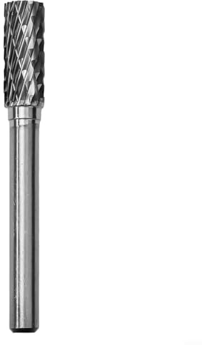 HanOaki Punta per fresatura in metallo carburo rotante per fresa con testa per fresa da 6 mm, strumento per fresatura per attrezzature da officina per una finitura efficace di varie parti industriali