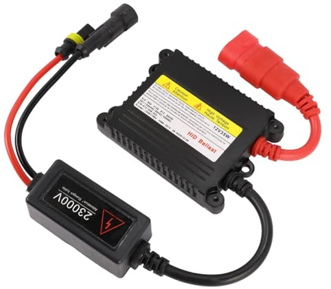Hemobllo Balastro Ultrafino De Lámpara De Xenón 35w para Coche y Moto, Balasto DC Protección Alto Voltaje, Resistencia Intemperie y Antivibración, Adecuado para Uso Automotriz