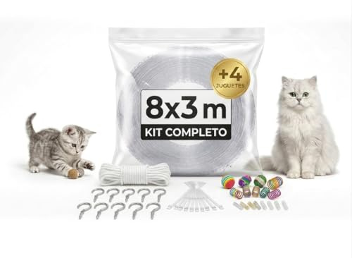 DALBUR® Kattnät och kattleksaker | Kattnät Fönster | Balkongskyddsnät | Kattnät | Kattnät Fönster Säkerhet Transparent