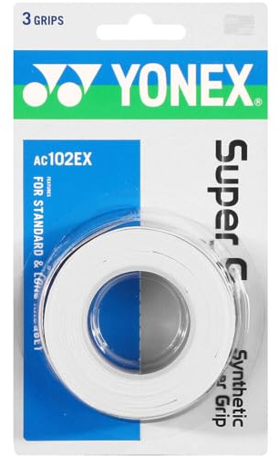 Yonex Super Grap Overgrip White - 3 Pack