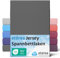 etérea Jersey Spannbettlaken 80x160cm - 80x180cm Anthrazit bis 20 cm Höhe - 100% Baumwolle Spannbetttuch Oekotex - Bed Sheets Leintuch Bettbezug - Kinder Bettlaken 80x160 cm - 80x180 cm - Anthracite