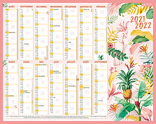 CALENDRIER EMPLOI DU TEMPS MINI 21x26,5 cm BOUCHUT