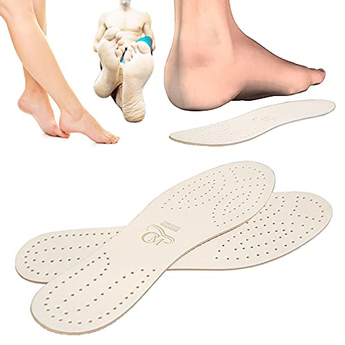 Solette in Cuoio dal 35 al 52 per Scarpe da Uomo e Donna Vera Pelle Fatte a Mano Made in Italy (EUR 44)