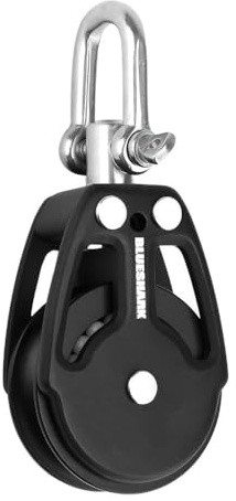 BLUESHARK 2250 Bloc de voile pivotant en aluminium 38 mm