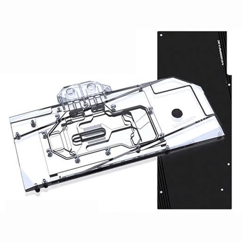 GPU Water Block Use for Zotac RTX3080Ti RTX3090 PGF/AMP Core Extreme Holo Video Graphics Card - Copper GPU Water Cooling Block with Metal Backplate/RGB Aura 5V RBW