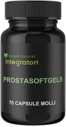 Serenoa Repens 70 Softgels per il benessere della Prostata e delle vie Urinarie, Prostasoftgels con 320 mg di olio di Saw Palmetto titolato al 90% in acidi grassi | Una al Giorno