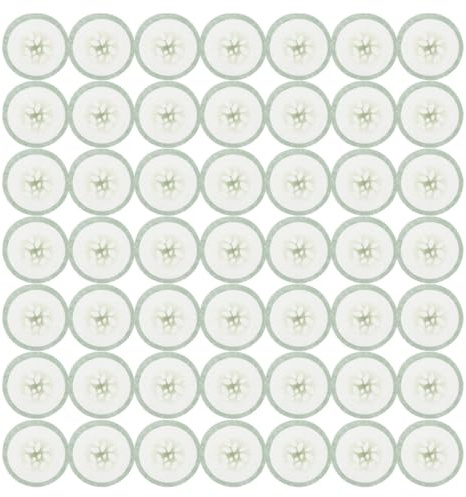 Artibetter Almohadillas para Ojos Estampado de Pepino, No Tejidas, 200 Unidades, Hidratantes y Blanqueadoras, para Cuidado Ocular Femenino y Reducción de Ojeras, Uso en Viajes y Piel