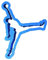 Cuticuter Jordan Taglierina Fondente, Blu, 8x7x1.5 cm