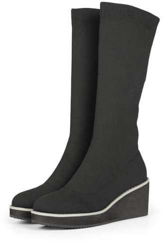 Botas Altas Tipo CALCETÍN CUÑA PERINTON