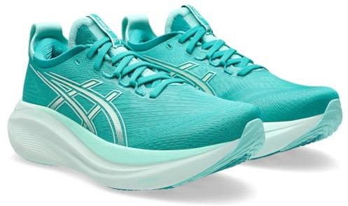 Asics 1012B753 - Gel-Nimbus 27 400 Wave Teal/Illuminate M Gr. 7,5