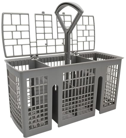 zjhukfmc Diskmaskin bestickkorg, filterkorg redskapshållare, klämmor diskmaskin silverhållare, diskmaskinkorg, bestick och redskap organiseringskorg för, matsal, 22 x 9 x 11,5 cm