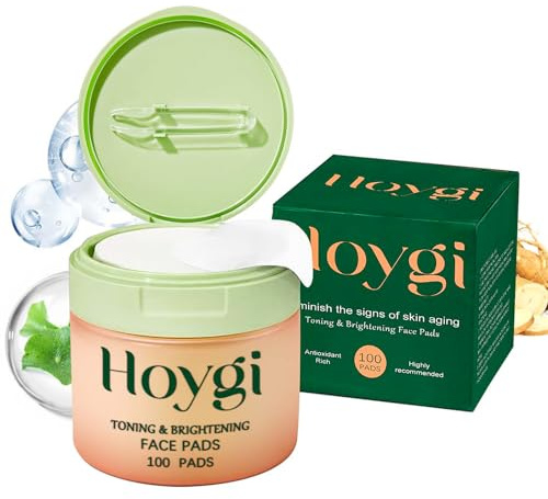 Korean Skincare Anti-Aging,Dark Spot & Wrinkle Minimizing Toner Pads,Madecassoside Blemish Pad,with Centella Asiatica,Niacinamide to Improve Uneven Skin Tone,100 Pads