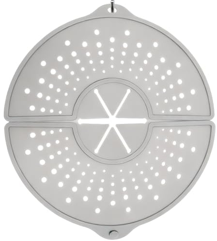 Protección contra salpicaduras | Apto para lavavajillas y protección plegable contra salpicaduras de, protección contra salpicaduras de silicona para freír – para sartenes, freidoras, cocinas