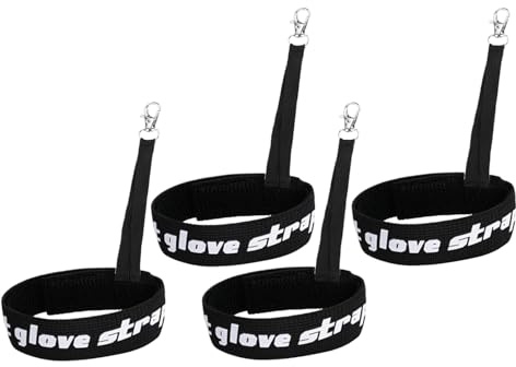 Guanti da sci, cinturino da polso, anti-smarrimento, 4 pezzi, cinturino da polso, fissaggio sicuro per guanti da sci, per uomini, donne, ragazzi e adulti, ideali per sciatori, snowboarder, penne