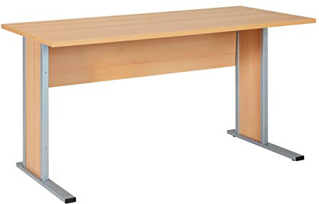 Möbelpartner Manni Schreibtisch, samerbergbuche, ca. 140,0 x 65,0 x 72,2 cm