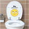 Deko Aufkleber WC Deckel Toilettendeckel Bad Badezimmer Klo Funsticker Toilettensitz Klodeckel lustiger Spruch selbstklebend (R173-07 Du schon wieder – Smile)