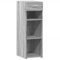 ULUYYUC Esszimmer Schrank Arbeitsplatte Küche Küchenunterschrank Kitchen Cabinet - Sideboard Grau Sonoma 30x42,5x93 cm Holzwerkstoff für Wohnstube Schlafzimmer Speisesaal Küche