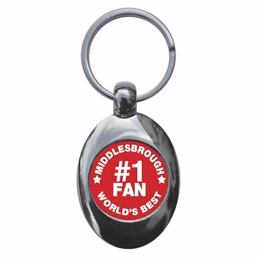 Ozorath Middlesbrough #1 Fan Keyring with Trolley Coin