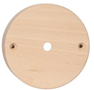 Rosone Cilindrico In Legno Naturale ø95mm