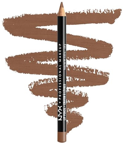 NYX Professional Makeup - Slim Lip Pencil - Crayon à lèvres - Fins et affûtés - Formule crémeuse - Longue tenue - Nude Truffle