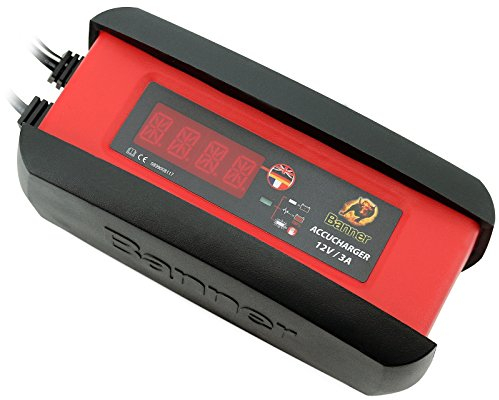 Banner KFZ Auto Automatik Batterieladegerät ACCUCHARGER 12V 3A