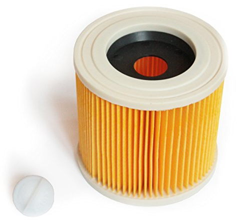 MI:KA:FI Filtro de cartucho | para Kärcher Aspiradora en seco y húmedo | WD2 + WD3 + WD2.200 + WD3.200 + WD3.300 M + WD3.500 P + SE 4001 + SE 4002 | como 6.414-552.0