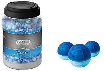 IDP T4E CBK CB 50 Blaue Kreidekugeln Cal.50, 500 STK. Powder Blue Chalk