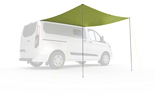 Tatonka Van Tarp (250 x 250 cm) - Wasserdichtes Vordach für Camping-Busse verschiedener Herstellermarken - Zur Befestigung in Kederschienen - Als Regenschutz oder Sonnensegel verwendbar