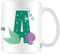 The Little Mermaid A Alphabet Mug (One Size) (White/Green)