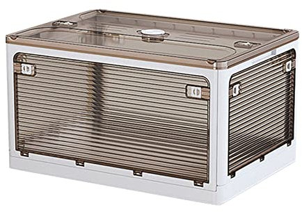 JOYBOS, Caja de almacenamiento plegable 55 l, multifuncional color blanco