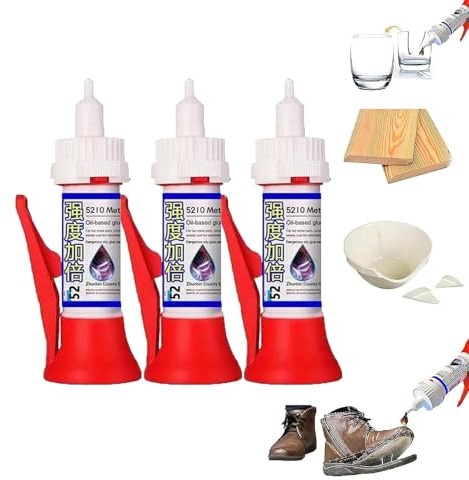Powerful Solder Multi-Material Repair Adhesive,5210 Met Oil Based Glue,5210 Powerful Solder Multi-Material Repair Adhesive for Metal, Ceramic, Plastic, Glass(150g)