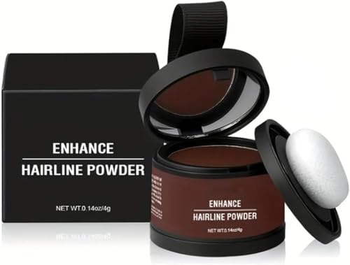 Ombretto in polvere, polvere per attaccatura dei capelli, nasconde istantaneamente i capelli, ritocco delle radici, copertura magica delle radici, antimacchia