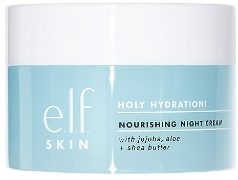 e.l.f. Nourishing Night Cream, Lightweight & Non-Greasy, Ultra Hydrating Formula, 49.9 g (Pack of 1)