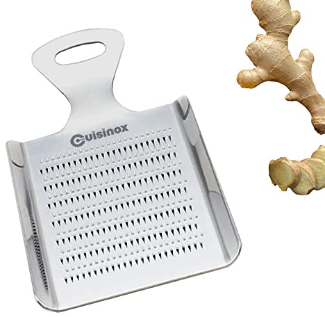 Cuisinox Stainless Steel Nutmeg Chocolate and Ginger Grater, 4.3 x 3