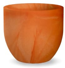 newgarden Jardinière Ronde azalée décorative pour intérieur et extérieur. Très résistante aux Rayons UV. Grand Pot pour Fleurs et Plantes Fabriqué en polyéthylène en Espagne (Terracota, ø50x41 cm)