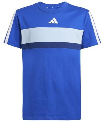 adidas Unisex Kids Seasonal Essentials Tiberio 3 Stripes T-Shirt T-Shirt