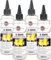 Powerenhancer Premium Double Filtered Pure 2-EHN, 2-Ethyl-Hexyl Nitrate Cetane Booster. Diesel Additive to Improve Cold Start, Reduce Engine Knock, Improve Performance & Fuel Economy. 4 x 220ml