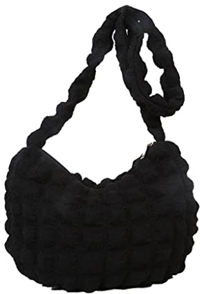 Ldabrye Handtaschen für Damen, Schultertasche, Hobo-Tasche, Totes, Tasche für Mädchen, Damen, Schultertasche, leicht, Unterarmtasche, modisch, Winter, gesteppt, Nylon, Tote Handtasche für Mädchen,