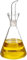 CUPERINOX Aceitera antigoteo cristal para Aceite de Oliva, Vinagre etc. A prueba de fugas, Aceitera cristal antigoteo tambien aceiteros cocina ideal para Ensaladas, BBQ, cooking oil container (125 ML)