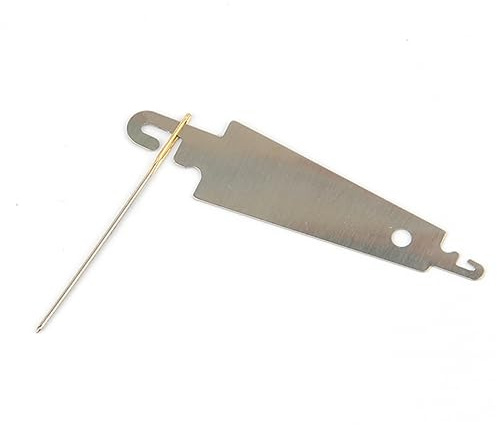 jojofuny Enfile-Aiguilles en Acier Inoxydable pour Travaux D’Aiguille, Lot de 30 Pièces de Parapluie, Outil de Couture pour Aiguilles à Coudre la Main et Machine