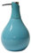 Sanwood Seifenspender COPPALINO 450 ml türkis aus Keramik - passend zu Sanwood Coppa