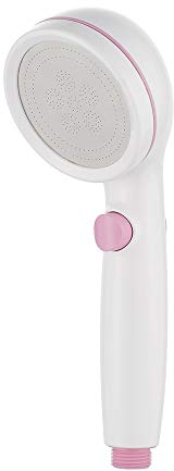 Ibergrif M20223-1 - Doccetta Telefono Alta Pressione, Soffione Nappa Doccia, Risparmio Acqua, Rosa