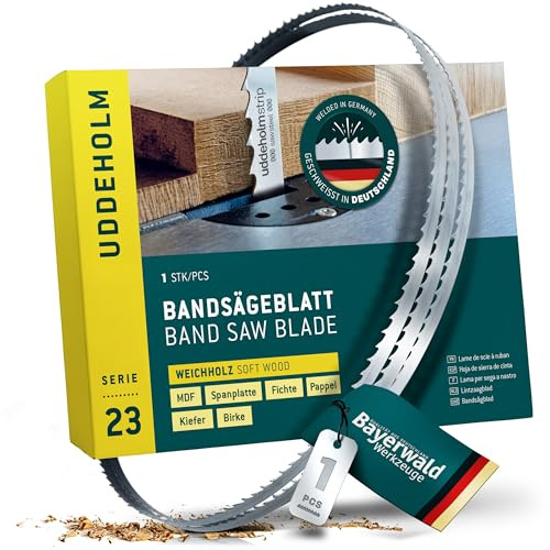 Lame de scie à ruban Bayerwald Uddeholm - 2240 x 6 x 0.4 x 4 / pour tous les types de bois courants/bande de scie adaptée à Elektra Beckum et autres