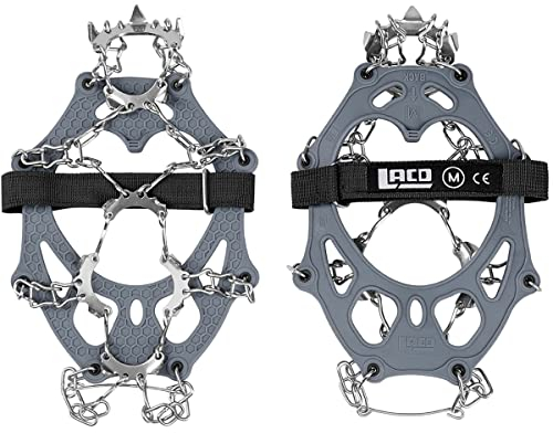 LACD Snow Spikes Easy Evo Grödel, Midnight Navy, XL